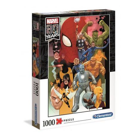 Puzzle Clementoni 1000el Marvel 80 lat